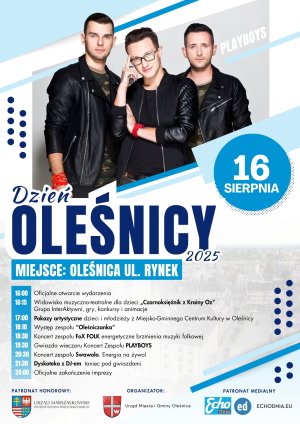 Miniaturka artykułu „Dzień Oleśnicy 2025” – święto naszej wspólnoty już 16 sierpnia!
