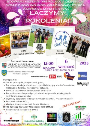 Miniaturka artykułu Zaproszenie na festyn „Łączymy Pokolenia”