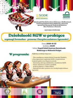 Miniaturka artykułu Działalność KGW w praktyce, wymogi formalno – prawne i bezpieczeństwo żywności