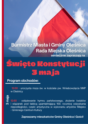 Miniaturka artykułu Święto Konstytucji 3 maja