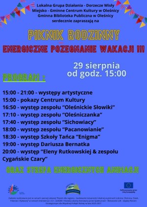 Miniaturka artykułu „Piknik Rodzinny – energiczne pożegnanie wakacji”