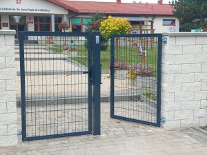Miniaturka artykułu Zakończenie prac przy przebudowie ogrodzenia budynku przedszkola