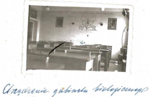 Klasy szkolne. 1961 r..