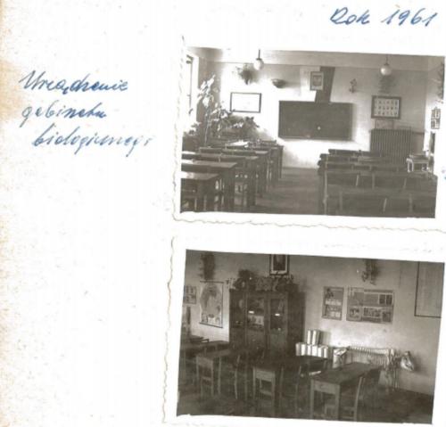 Klasy szkolne. 1961 r..